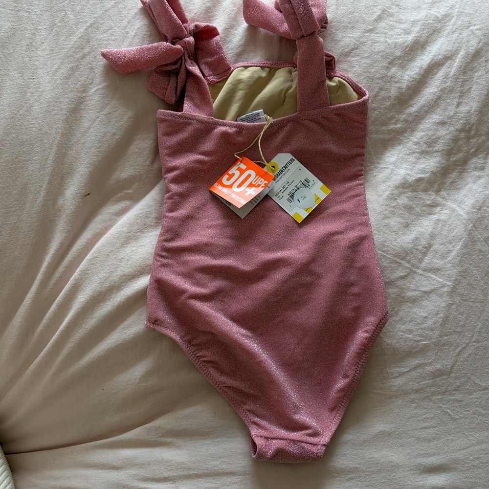 Shade Critters Pink Shimmer One-Piece Swimsuit - Picture 5 of 5